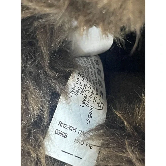 Isotoner Women's Recycled Brown Microsuede Mallory Boot Slippers Size 7.5-8 - Picture 12 of 12